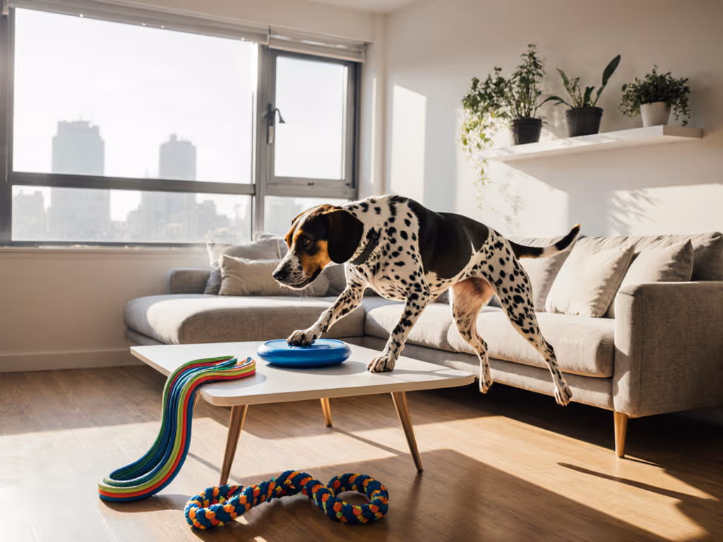 Minimalist Dog Fitness: 3-Equipment Apartment Circuits