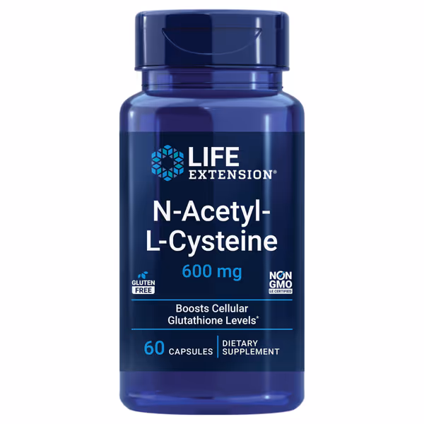 Life Extension N-Acetyl-L-Cysteine (NAC) 600 mg