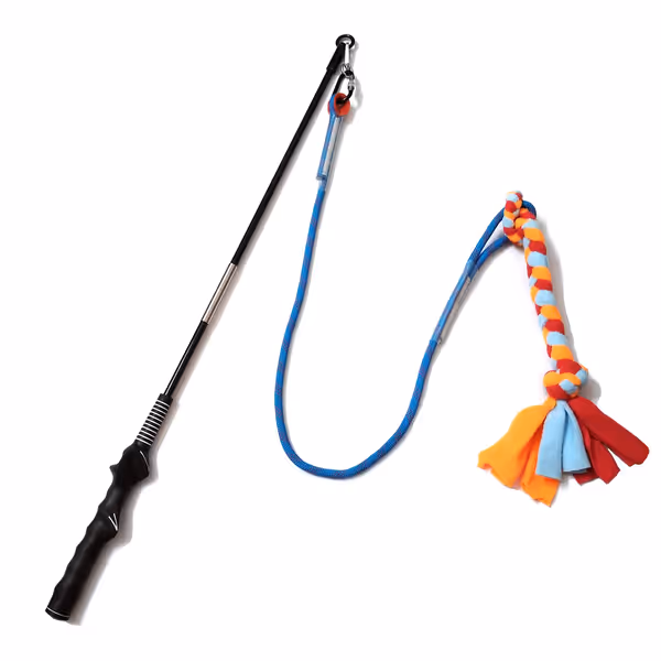 Interactive Flirt Pole Toy for Dogs